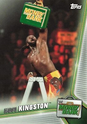 Kofi Kingston 2019 Topps WWE Money in the Bank #47 - Image 1 of 2