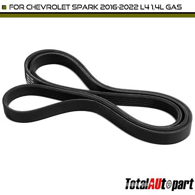 Serpentine Belt for Chevrolet Spark 2016 2017 2018-2022 L4 1.4L GAS 65.55 inch - Image 1 of 4