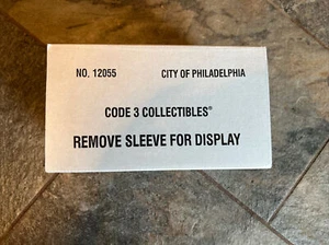Code 3 PHILADELPHIA Ford F-350 29 Ambulance (12055) - new in package W SLEEVE - Picture 1 of 8