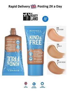 Rimmel Kind&Free Moisturising Skin Tint Foundation *Sealed* *Fast ship* - Choose