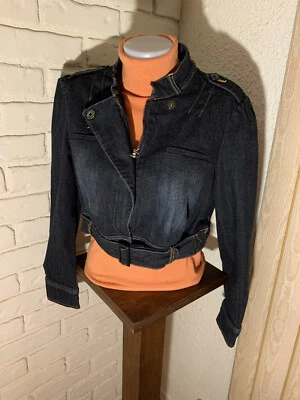 Women's  Denim Jean Jacket Made in USA Size New With Out Tags - Image 1 of 4