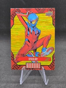 2023-24 Upper Deck Marvel Annual Spider-Boy Gold Linearity 47/88 #78 - Picture 1 of 2