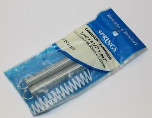 2 Pieces Resorte 543005 Spring Extension 7/16" x 3-1/2" x 0.047" - Picture 1 of 1