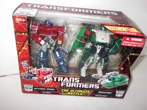 ✰ Transformers Generations The Ultimate Battle Optimus Prime v.s. Megatron MISB - Picture 1 of 6