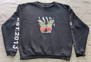 Boohoo Man Graphic Mens Size S Black Est. 2013 Streetwear - Picture 1 of 8