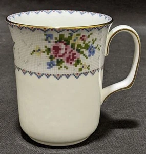 ROYAL ALBERT Bone China Petit Point Coffee Mug - Picture 1 of 6