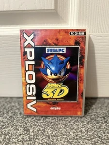 PC Game Xplosiv Sonic Hedgehog 1998 3D Flickies Island Sega CD ROM Vintage - Picture 1 of 3