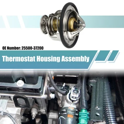 Conjunto de carcaça de termostato líquido de arrefecimento do motor para Kia Sedona 02-05 No.25500-37200 - Imagem 1 de 4