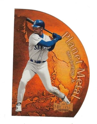 Metal Universe Planet Metal 1999 Ken Griffey Jr #13 PM Foto 1 de 2