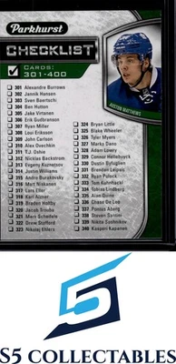 2016-17 Parkhurst #400 Auston Matthews 3217 - Image 1 of 2