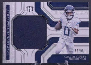2024 Panini National Treasures - Tremendous Treasures Calvin Ridley #TTS-CRY /99 - Bild 1 von 2