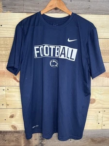 Nike Penn State Nittany Lions FOOTBALL T-Shirt, Dri-Fit, MENS XL - Picture 1 of 5