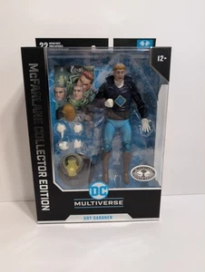 McFarlane DC Multiverse Guy Gardner Platinum Chase Collectors Edition #32 - Picture 1 of 3