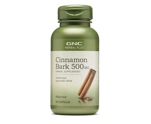 gnc cinnamon 100 capsules - Picture 1 of 2