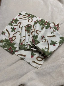Juego de 8 servilletas de lino navideño  - Imagen 1 de 1