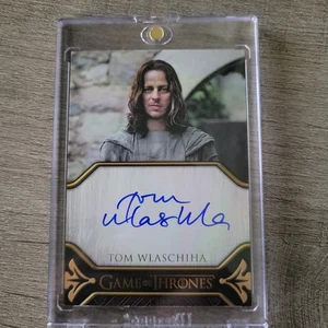 Game of Thrones Art & Images Legacy Autograph Tom Wlaschiha as Jaqen H'ghar - Picture 1 of 2