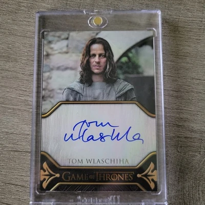 Game of Thrones Art & Images Legacy Autograph Tom Wlaschiha as Jaqen H'ghar - Image 1 of 2