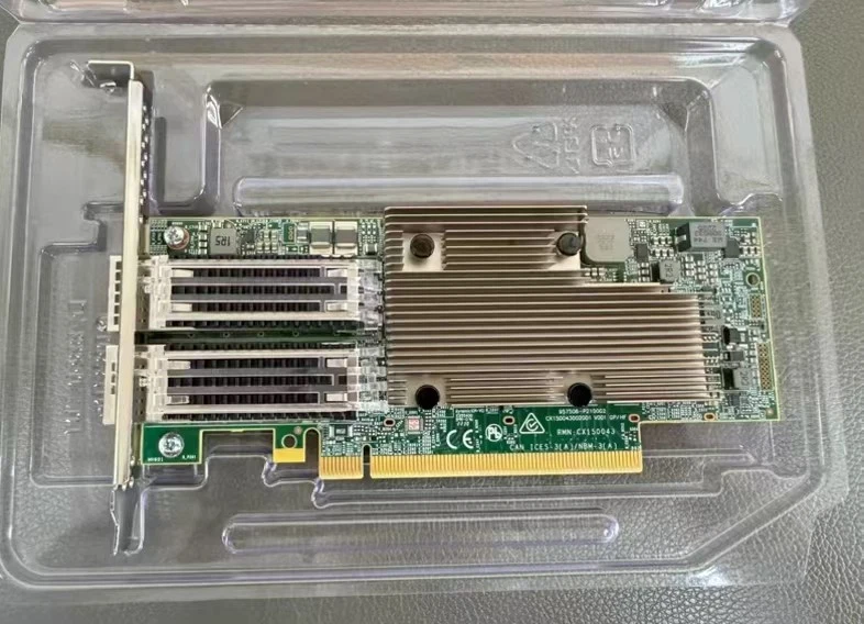 Broadcom BCM957508 -P2100G 100G QSFP56 PCIE Server - Image 1 of 1