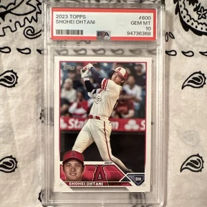 2023 Topps Series 2 Rainbow Foil #600 Shohei Ohtani LA Angels PSA 10 GEM MT - Picture 1 of 3