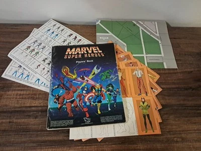 Vintage 1986 Marvel Super Heroes Players Book  - Image 1 of 4