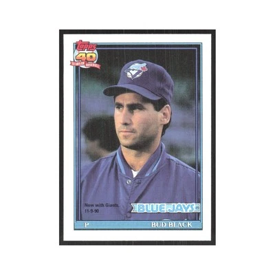 1991 O-Pee-Chee Bud Black Blue Jays #292 - Image 1 of 3