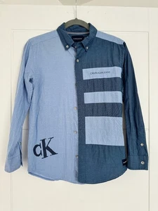 Calvin Klein Boys Shirt - Size 12 - Picture 1 of 5
