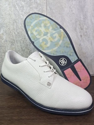 Zapatos de golf G/FORE Gallivanter para dama talla 11 cuero premium guijarro blanco Foto 1 de 4