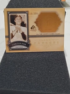 Carlton Fisk 2005 SP Legendary Cuts Classic Careers #CC-CF /399 HOF  - Picture 1 of 2