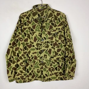 Vintage Camo Caliber Sportsman’s Apparel Shirt Men’s M Duck Hunting Light - Picture 1 of 8