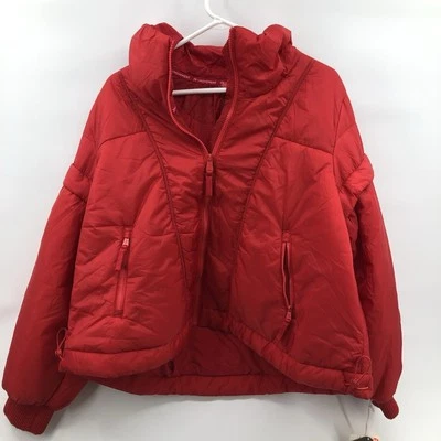 Chaqueta acolchada para mujer FP Movement Penélope roja Winterberry talla grande Foto 1 de 4