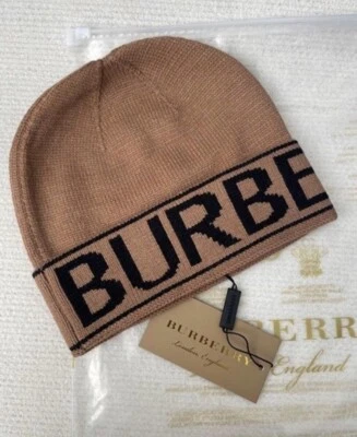 Gorro marrón Burberry para mujer talla única Foto 1 de 4