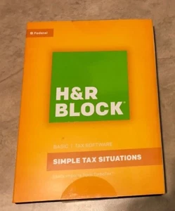 H&R Block Simple Tax Situations Software 2016 PC Mac Federal Returns NEW Sealed - Picture 1 of 1