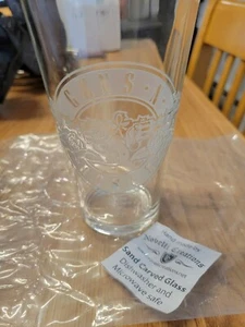 limited numbered collectible guns n' roses pint glass #12/300 - Picture 1 of 3