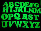 2 ensembles d'autocollants muraux adhésifs lueur dans l'alphabet sombre lettre "A-Z" 26 pièces décoration
