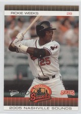 2005 Shoney's Nashville Sounds Rickie Weeks #25