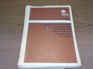 Rockwell International Instruction Book Vendor to Vendor Cross Reference P/N's - Picture 1 of 2