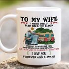 Wife Mug, To My Wife Mug For Wife From Husband, Funny Camping Couple Mug, 11oz