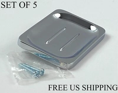 Juego de 5 soportes para jabón Moen Economy cromo brillante 936 Foto 1 de 4