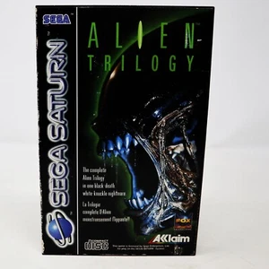 VIDEOJUEGO DE COLECCIÓN SEGA SATURN ALIEN TRILOGY 1996 VERSIÓN PAL Y SECAM FRANCESA - Imagen 1 de 7