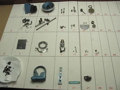 Лоты запчастей для ремонта швейных машин Kenmore модель 158.443 - Изображение 1 из 3