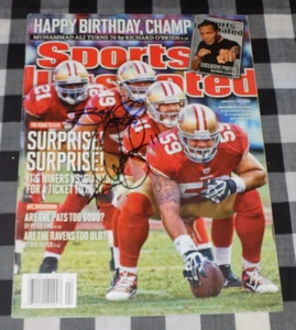 Alex Smith Bruce Miller signed Sports Illustrated San Francisco 49ers - Picture 1 of 1