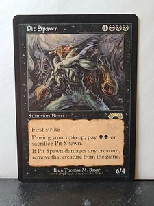 MTG Exodus - Pit Spawn - LP/NM (Magic The Gathering) - Picture 1 of 2