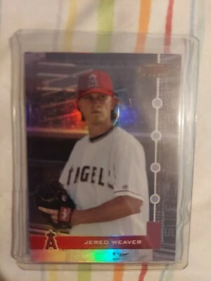 2005 Bowman's Best Green /899 Jered Weaver #36 Rookie RC - Image 1 of 2