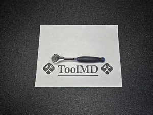 Snap-on Tools NEW POWER BLUE 3/8 Drive Compact Round Head Swivel Ratchet FHCNF72 - Picture 1 of 18