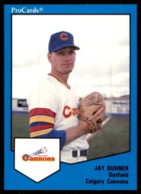 1989 ProCards Minor League Team Sets Jay Buhner Calgary Cannons #544 - Image 1 of 2