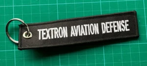 Textron Aviation Defense Keyring embroidered - Foto 1 di 2