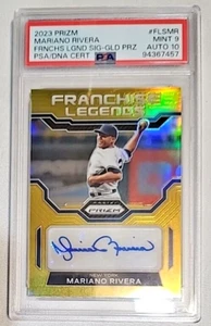 MARIANO RIVERA LEGENDS AUTO! PRIZM! 3/10 PSA DUAL GRADED 9&10! FULLY INSURED! - Picture 1 of 7