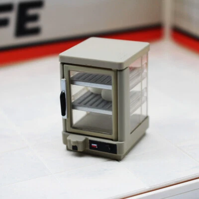 1/24比例娃娃屋微缩模型商店隔热柜塑料配件套装 — 第 1/4 张图片