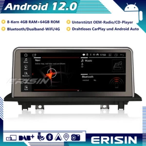 10.25" 4GB+64GB Android 13 Autoradio GPS DAB+CarPlay SWC Navi für BMW X1 F48 NBT - Bild 1 von 13