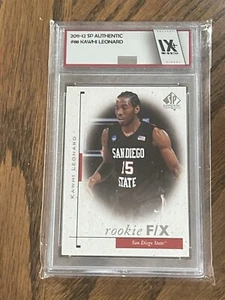 2011-12 UPPER DECK SP AUTHENTIC KAWHI LEONARD #88 - Picture 1 of 2